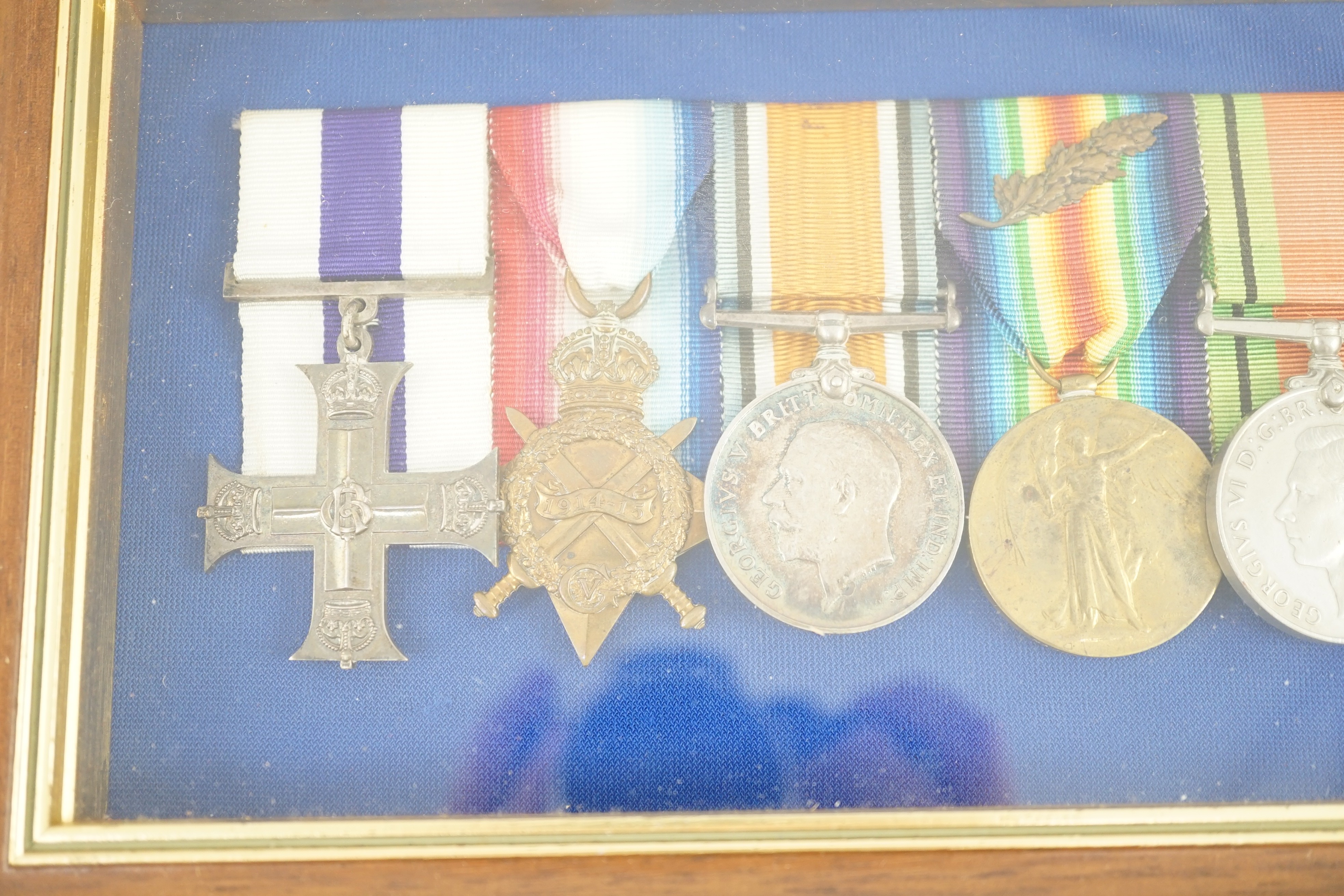 A WW1/WW2 MC group of eight medals to Major G H Hunt, Royal Engineers